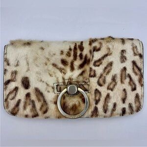 Jimmy Choo Leopard Print Clutch